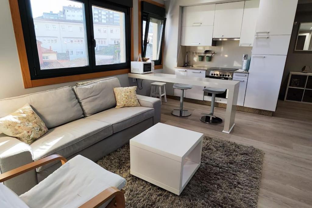 Ferienwohnung Joaquin Loriga Diseno Centro Vigo Exterior foto