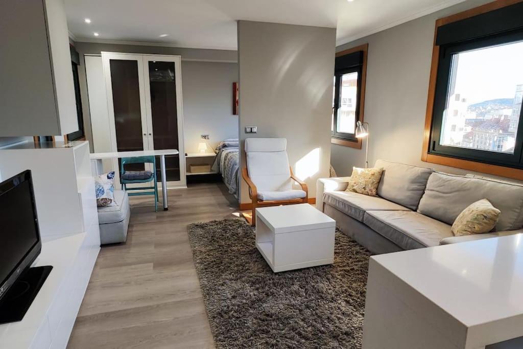 Ferienwohnung Joaquin Loriga Diseno Centro Vigo Exterior foto
